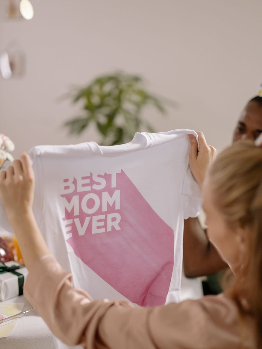 Camiseta con mensaje para mamá